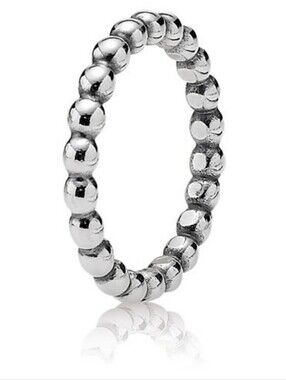 Pandora Cloud Nine Beaded Stackable Ring